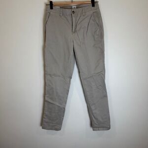 GAP For Good GirlFriend Chino Pants Womens Size 0 Beige Casual Trousers